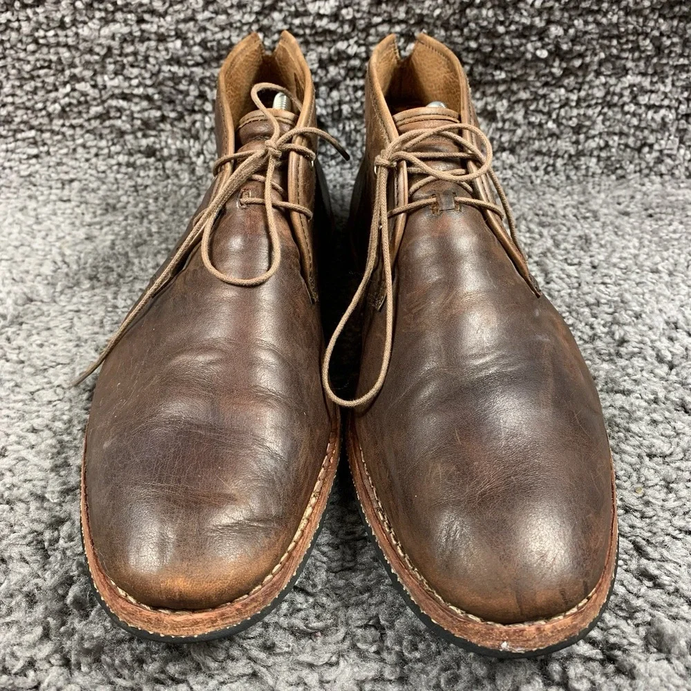 Timberland Boot Co 'Wodehouse' Lost History Chukka- Burnished Brown - Size US 10